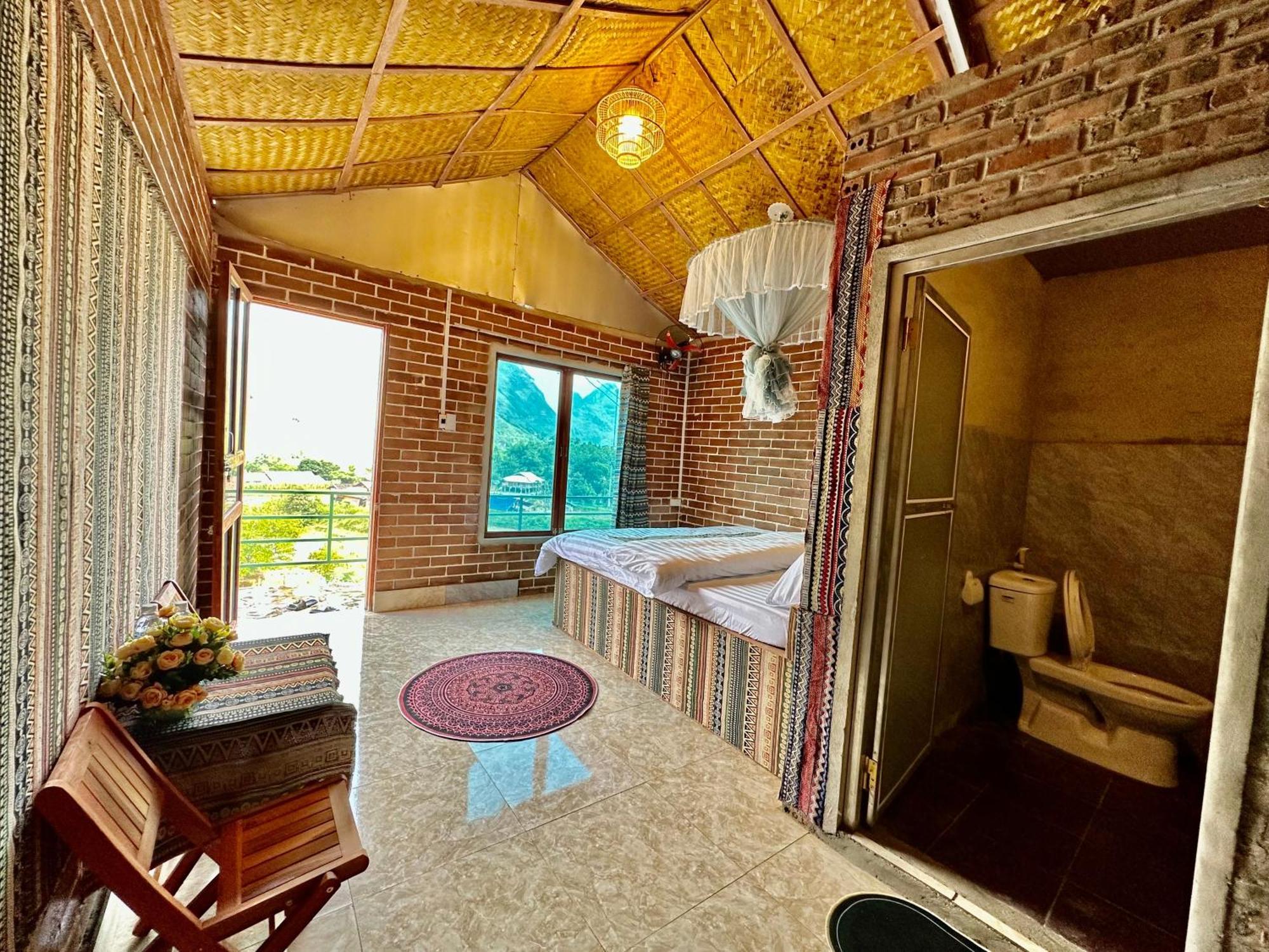 Du Gia Cozy Homestay & Tours Làng Cac エクステリア 写真